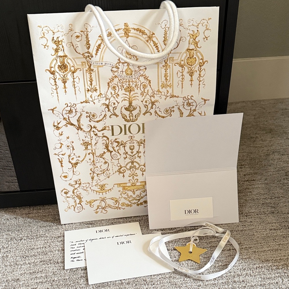 Dior Holiday Shopping Bag Set